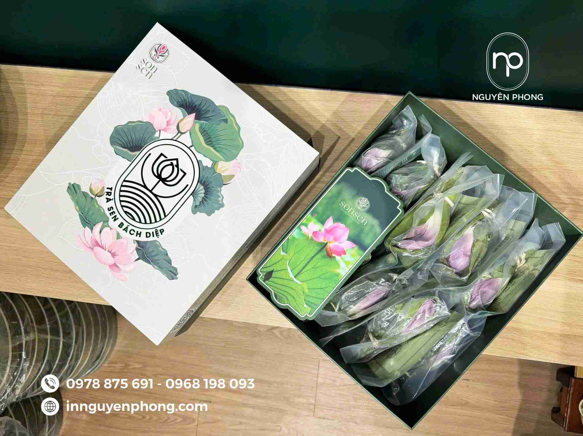 In hộp trà cao cấp thu hút